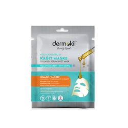 Dermokil Kolajen ve Nar Özlü Serum Kağıt Maske 23 gr - Dermokil