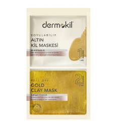 Dermokil Soyulabilir Gold Maske 7,5 ml 2 li - Dermokil
