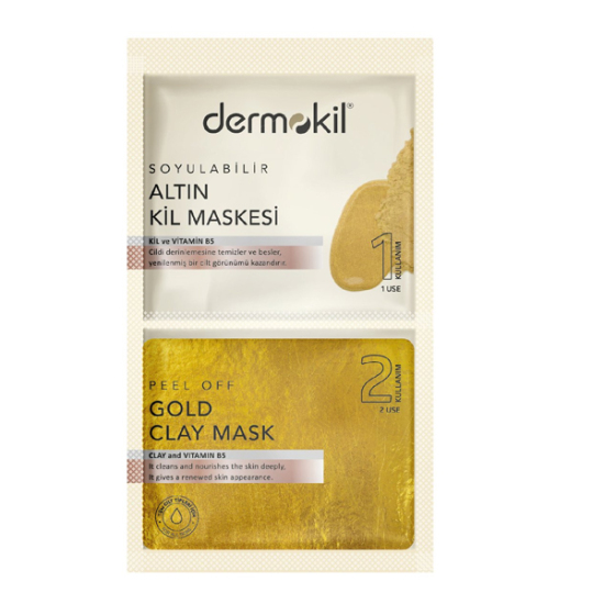  Dermokil Soyulabilir Gold Maske 7,5 ml 2 li - 1