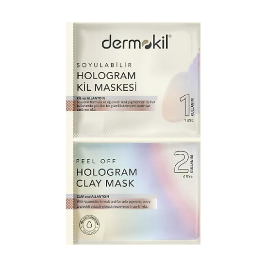  Dermokil Soyulabilir Hologram Maske 2 li 7,5 ml - 1
