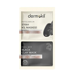 Dermokil Soyulabilir Siyah Maske 2 li 7,5 ml - Dermokil