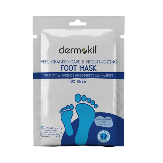  Dermokil Topuk Çatlak Bakımı Nemlendirici Ayak Maskesi 30 ml - 1