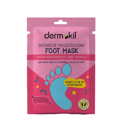  Dermokil Yoğun Nemlendirici Ayak Maskesi 30 ml - 1