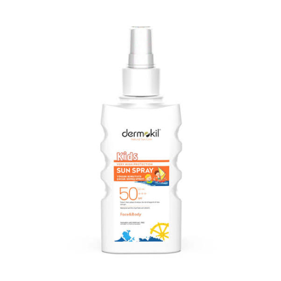  Dermokil Yüksek Koruyucu Çocuk Güneş Spreyi SPF50 200 ml - 1