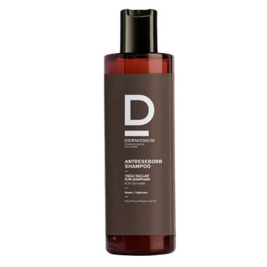 Dermoskin Antreseborr kepek şampuanı 200 ml yağlı saçlar için pullanma ve kaşıntı karşıtı Pinus Palustris Tar Oil- 1