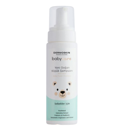  Dermoskin Babycare Yenidoğan Köpük Şampuanı 200 ml - 1