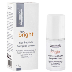 Dermoskin - Dermoskin Be Bright Göz Çevresi Peptit Kompleks Krem 15 ml Dermoskin - Dermoskin Be Bright Göz Çevresi Peptit Kompleks Krem 15 ml