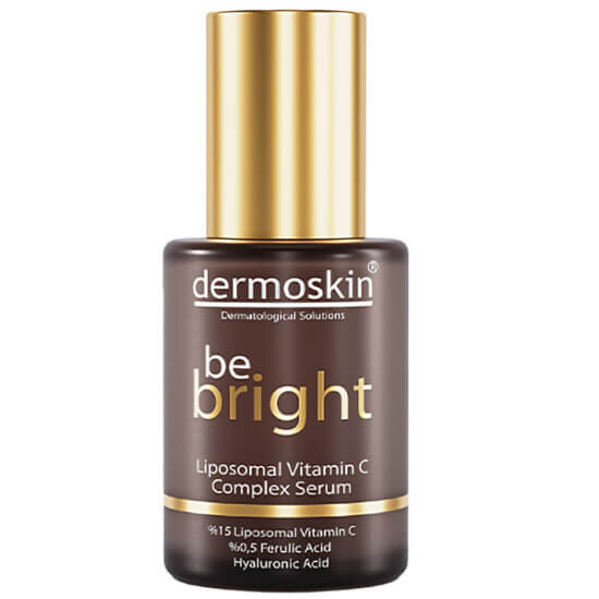 Dermoskin Be Bright Liposomal Vitamin C Complex Serum 30 ml C vitamini hyaluronik asit içerikli leke karşıtı yüz serumu- 1