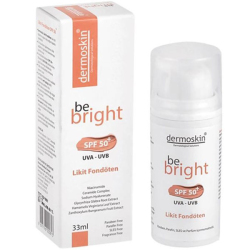 Dermoskin - Dermoskin Be Bright SPF 50 Likit Fondöten 33 ML Dermoskin - Dermoskin Be Bright SPF 50 Likit Fondöten 33 ML