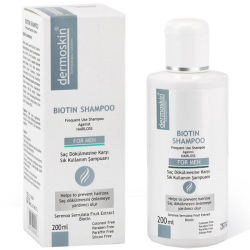 Dermoskin - Dermoskin Biotin Shampoo For Men 200 ML Erkeklere Özel Dökülme Önleyici Şampuan Dermoskin - Dermoskin Biotin Shampoo For Men 200 ML Erkeklere Özel Dökülme Önleyici Şampuan