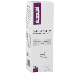 Dermoskin - Dermoskin Celeritt Spf 25 30 ml Leke Bakım Kremi Dermoskin - Dermoskin Celeritt Spf 25 30 ml Leke Bakım Kremi