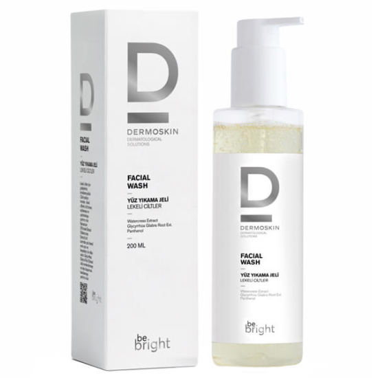  Dermoskin Lekeli Ciltler İçin Yüz Yıkama Jeli 200 ml - 1