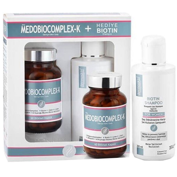 Dermoskin Medobiocomplex-k Biotin Şampuan Hediyeli