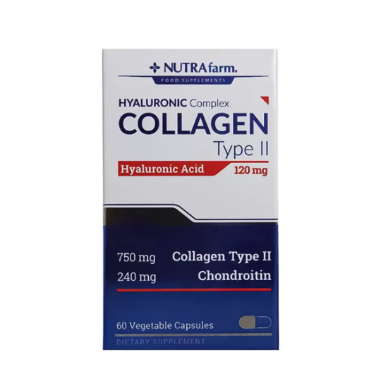  Dermoskin Nutrafarm Collagen Hyaluronic Acid Tip2 120mg 60 Kapsül - 1