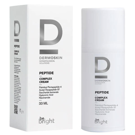 Dermoskin Peptide Complex Peptit Krem 33 ml Palmitoyl Pentapeptide-4 Acetyl Hexapeptide-37 Hyaluronic Acid Niacinamide- 1