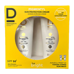 Dermoskin Pigmentyl Sun Protection SPF50+ Cream 75ml İkili Paket - Dermoskin