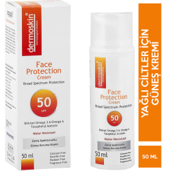 Dermoskin - Dermoskin Face Protection Krem Spf 50 50 ML Su Bazlı Güneş Kremi Dermoskin - Dermoskin Face Protection Krem Spf 50 50 ML Su Bazlı Güneş Kremi