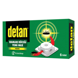 Detan Hamam Böceği Yemi Max Pratik 6 lı - Detan