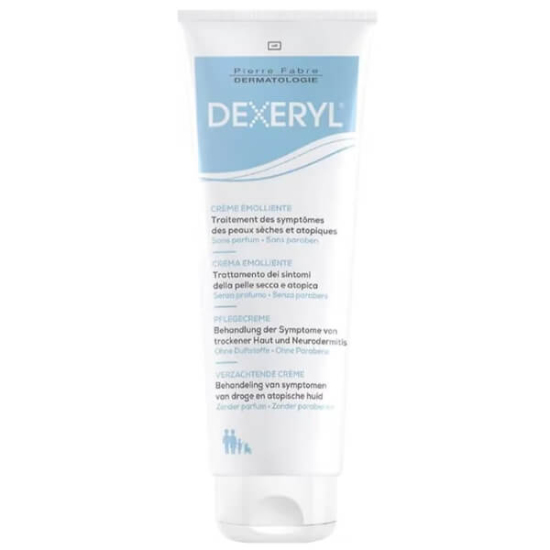 Dexeryl Emollient Cream 50 gr vücut kremi hassas ve kuru ciltler için nazik emollient nemlendirici krem tüp- 1