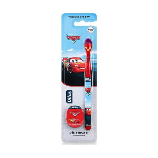 Difas Disney Cars Yumuşak Çocuk Diş Fırçası 8-14 Yaş - 1