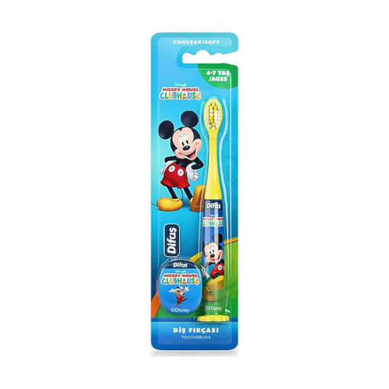 Difas Disney Mickey Mouse Çocuk Diş Fırçası 4-7 Yaş - 1