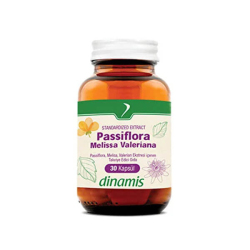 Dinamis Passiflora Melissa Valeriana 30 Kapsül - Dinamis