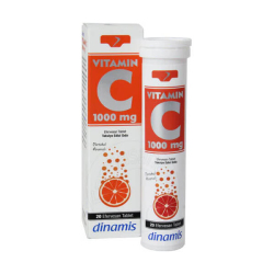 Dinamis Vitamin C 1000 mg 20 Efervesan Tablet - Dinamis