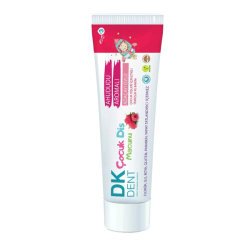 DK Dent Kids Çocuk Diş Macunu Ahududulu 50 ml - DK Dent