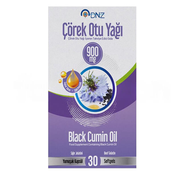 DNZ Çörek Otu Yağı 30 Soft Jel Kapsül - 1