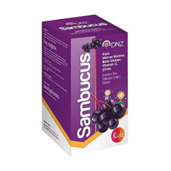 DNZ Sambucus Kara Mürver Şurup 125 ml - DNZ