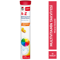Doppelherz - Doppelherz Aktiv A Z Multivitamin ve Mineral 15 Adet Doppelherz - Doppelherz Aktiv A Z Multivitamin ve Mineral 15 Adet