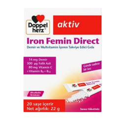 Doppelherz Iron Femin Direct 20 Saşe - Doppelherz