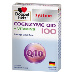 Doppelherz Koenzim Q10 Vitamins 100 mg 30 Kapsül - Doppelherz