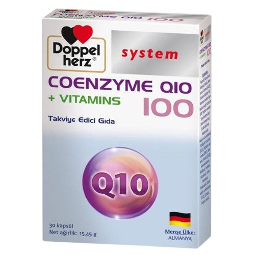  Doppelherz Koenzim Q10 Vitamins 100 mg 30 Kapsül - 1