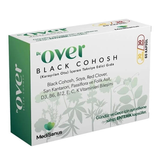  Dr Over Black Cohosh Karayılan Otu 60 Tablet - 1