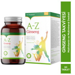 Dr Thomson - Dr Thomson A-Z Ginseng Multivitamin + Multimineral 30 Tablet Dr Thomson - Dr Thomson A-Z Ginseng Multivitamin + Multimineral 30 Tablet