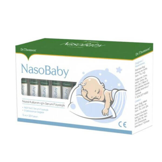 Dr Thomson Nasobaby Serum Fizyolojik 5 ml 10 Flakon