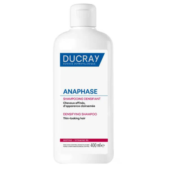 Ducray Anaphase Plus 400 ml dökülme karşıtı şampuan, biotin vitamin B6 monolaurin ruscus içeren dermatolojik testli- 1