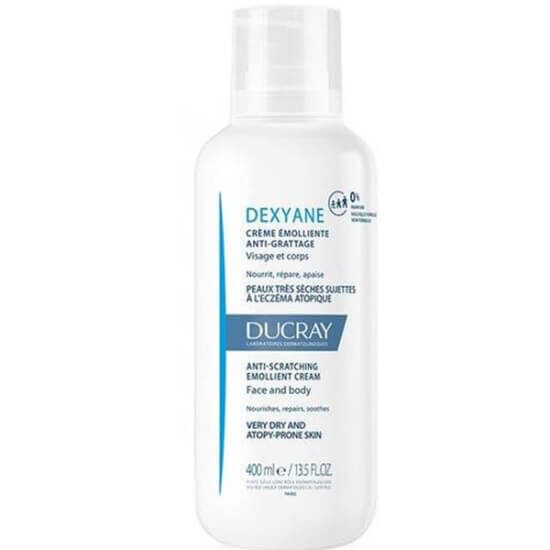 Ducray Dexyane Emollient Krem 400 ml aşırı kuru ciltler için nemlendirici balm cilt bariyeri onarıcı 3 yaş+- 1