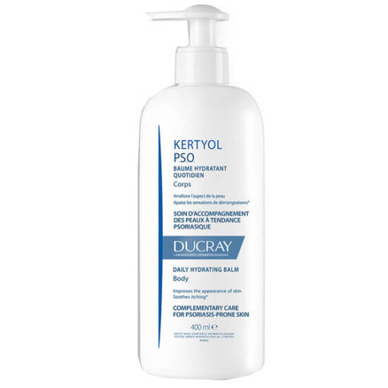 Ducray Kertyol PSO Baume 400 ml temizleme balmı kuru ciltler için yoğun nemlendirici yatıştırıcı kalın kuru plak karşıtı- 1