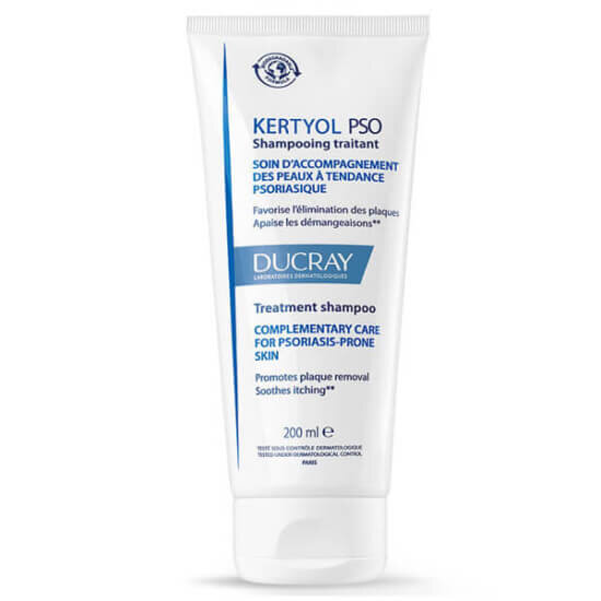 Ducray Kertyol PSO kepek şampuanı 200 ml saç derisi kabuklanma ve sertliği yatıştırır parlaklık canlılık sağlar- 1