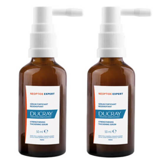 Ducray Neoptide Expert 2x50 ml durulanmayan saç bakım spreyi seti saç köklerini güçlendirme yoğunluk desteği- 1