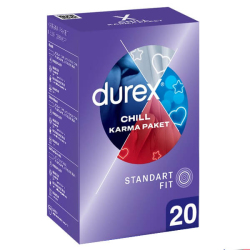 Durex Chill Ekonomik Paket Prezervatif 20 li - Durex