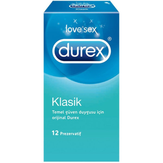 Durex Klasik 12 Adet Prezarvatif - 1