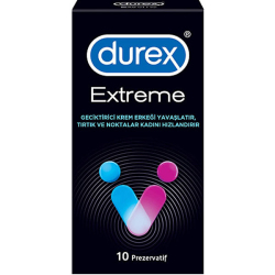 Durex - Durex Extreme 10 Adet Prezervatif Durex - Durex Extreme 10 Adet Prezervatif