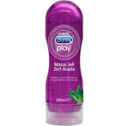 Durex - Durex Play 2 in 1 Masaj Jeli ve Kayganlaştırıcı 200 ML Aloe Vera Durex - Durex Play 2 in 1 Masaj Jeli ve Kayganlaştırıcı 200 ML Aloe Vera