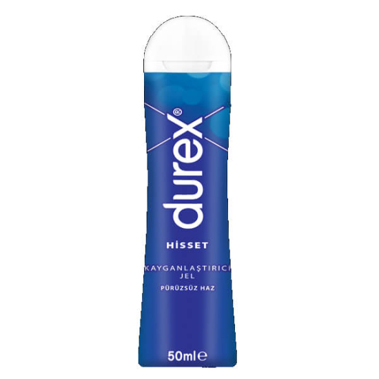 Durex Play Hisset 50 ml kayganlaştırıcı jel, sıvı form, cilde uygun, kullanımı kolay, pratik kapaklı şişe- 1