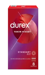 Durex Yakın Hisset Standart Fit 8 li - Durex