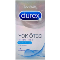 Durex - Durex Yok Ötesi Ekstra His 10 Adet Prezervatif Durex - Durex Yok Ötesi Ekstra His 10 Adet Prezervatif