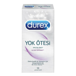 Durex Yok Ötesi Ultra Kaygan Prezervatif 10 lu - Durex
